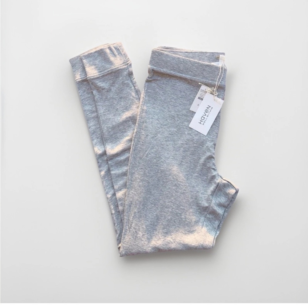 NEW Haven well within Simply Soft Rib Knit Leggings sleep pajama pants